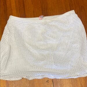 Victoria's Secret White SwimSkirt